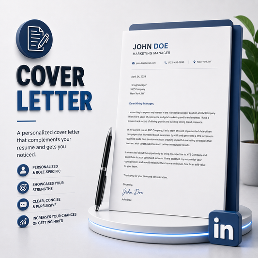 Professional Cover Letter Writing Service | Job-Winning & Personalized